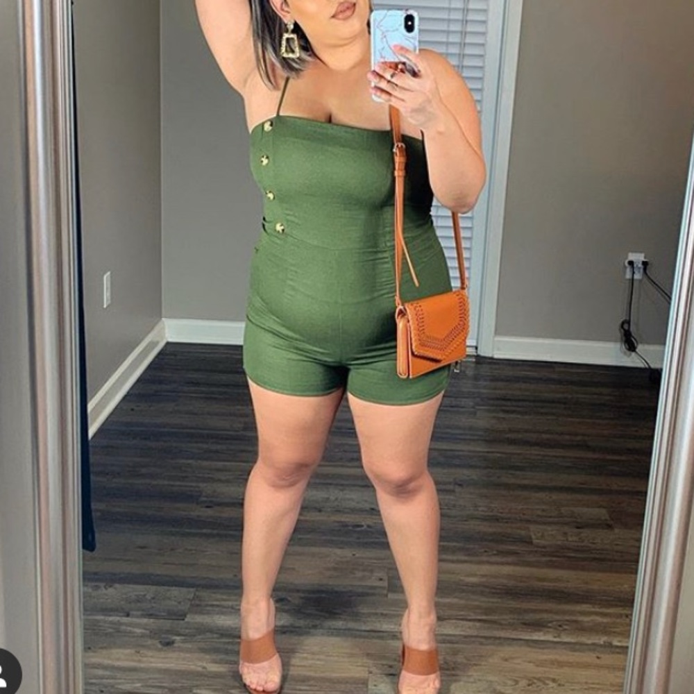 Olive romper